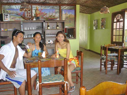 marina restaurant cabana moalboal cebu philippines